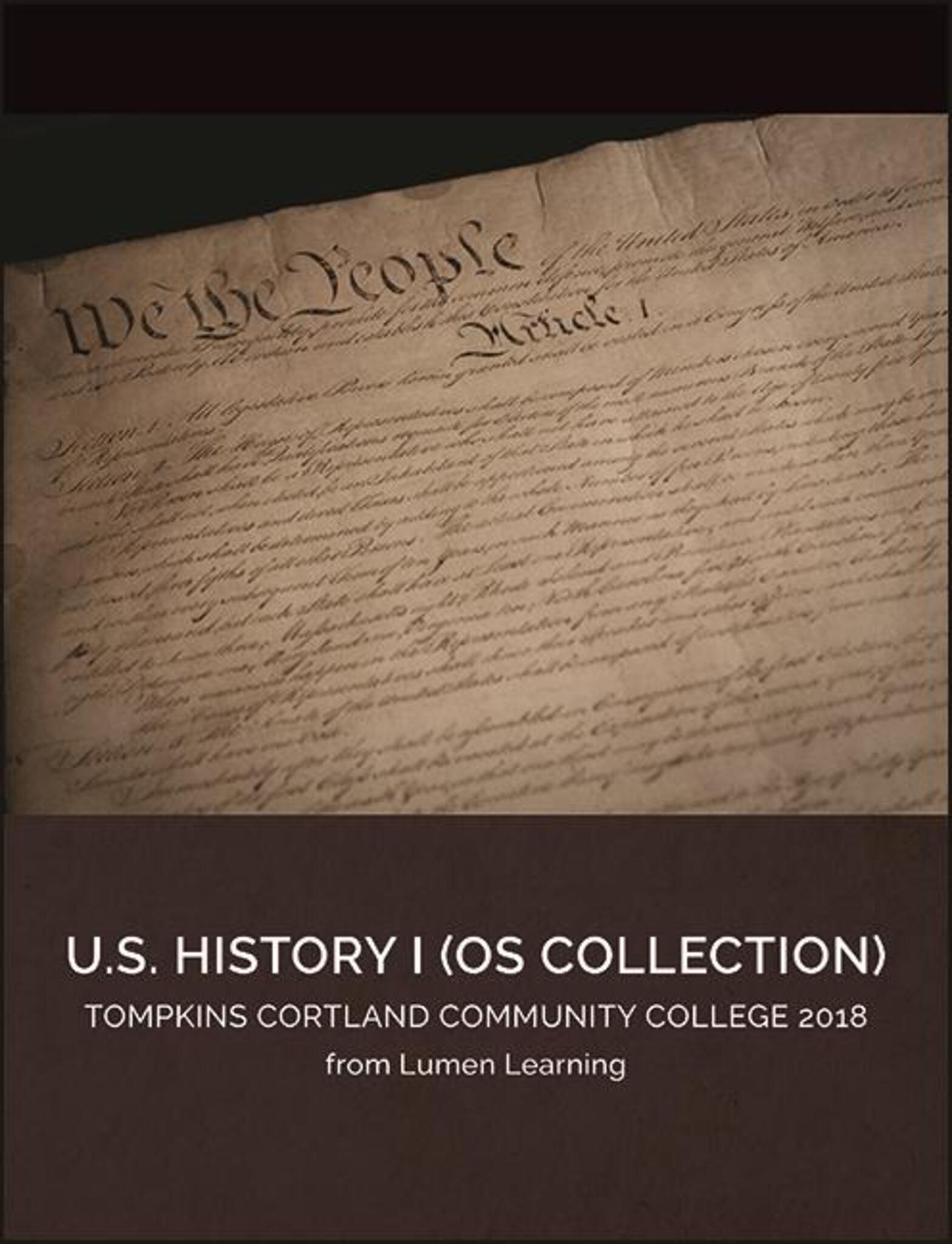 Cover image for United States History 1 Os Collect ISBN 9781641760065